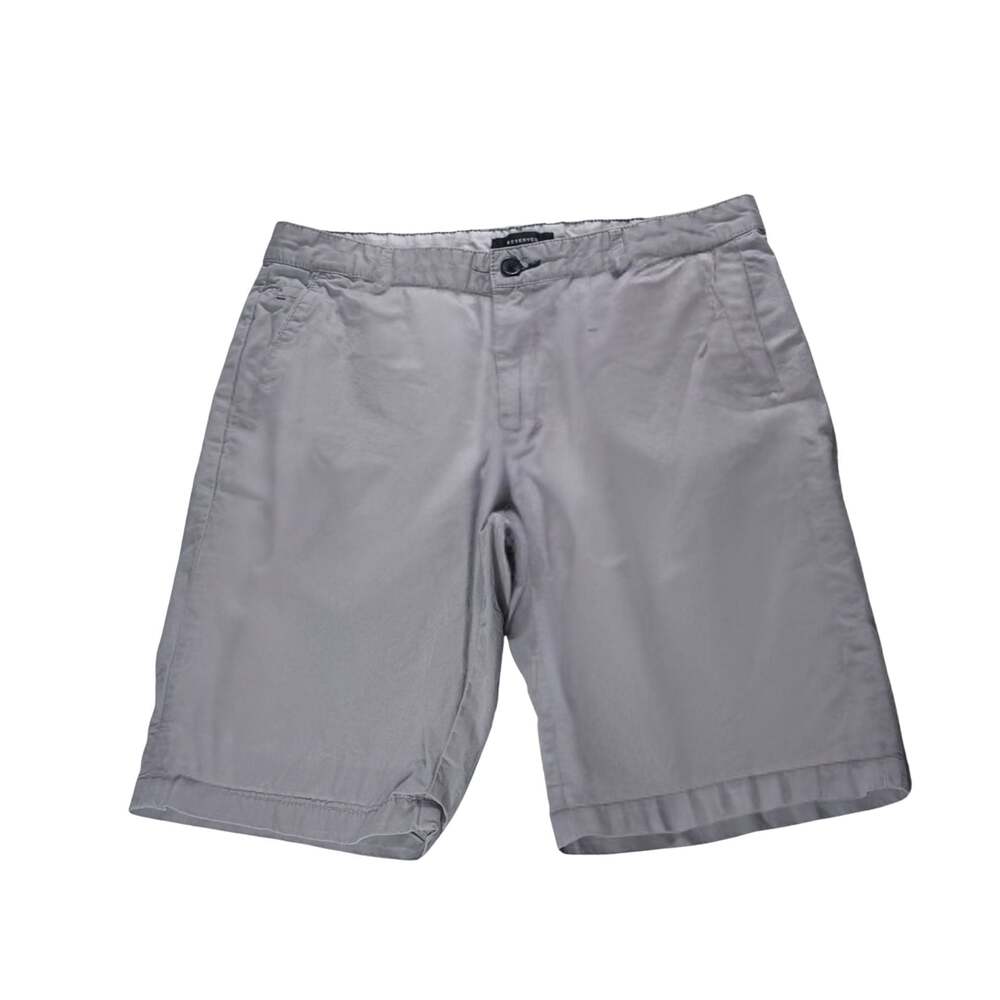 Reserved Men's Chino Shorts, Light Grey, Size 32